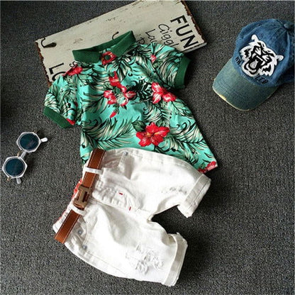 Children Clothing Sets Baby Boys Girls T Shirts+Shorts Pants Sports Suit Kids Clothes - CHRISTDEST GLOBAL SERVICE