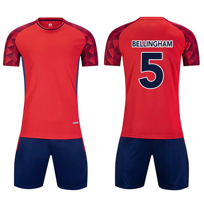 Children Football Jerseys Boys girl Soccer Sets Short Sleeve Football Uniforms Kids Soccer Tracksuit Team sports shirt - CHRISTDEST GLOBAL SERVICE