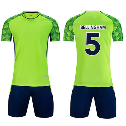 Children's Summer Short-sleeved T-shirt Casual Tops girl Boys Clothing New Tshirt Set Kids Football Jersey - CHRISTDEST GLOBAL SERVICE