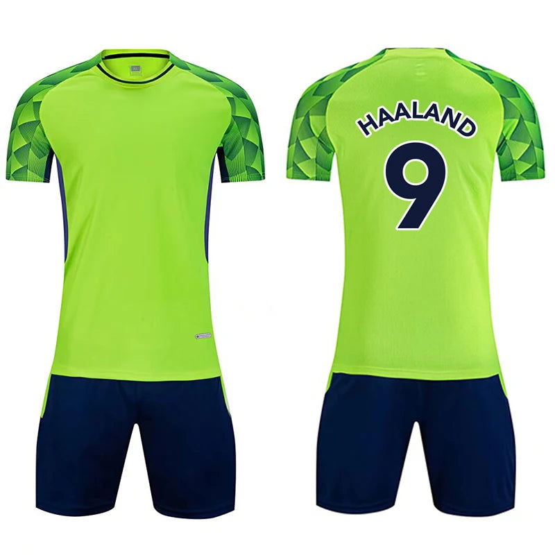 Children's Summer Short-sleeved T-shirt Casual Tops girl Boys Clothing New Tshirt Set Kids Football Jersey - CHRISTDEST GLOBAL SERVICE