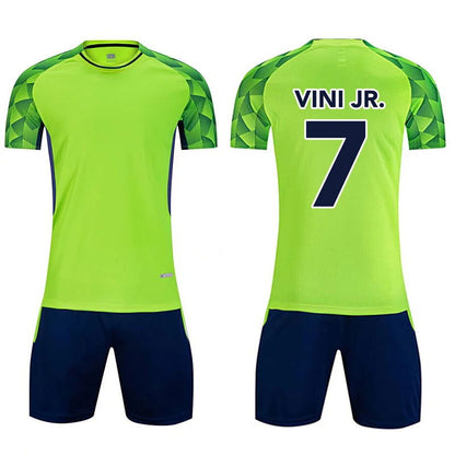 Children's Summer Short-sleeved T-shirt Casual Tops girl Boys Clothing New Tshirt Set Kids Football Jersey - CHRISTDEST GLOBAL SERVICE