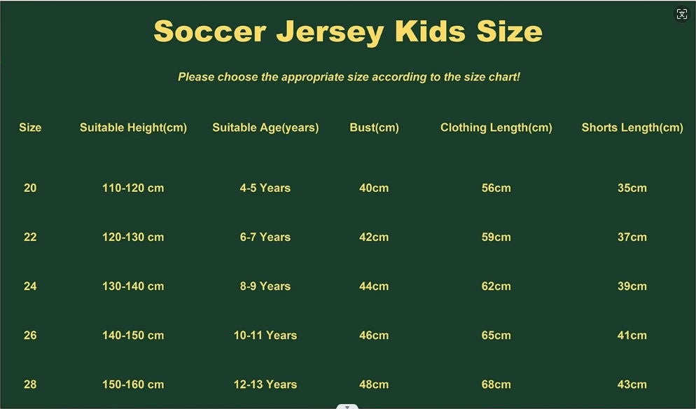 Children's clothing suit boy girl Fans Football Jerseys two-piece Basketball uniform kit training Shirts and shorts - CHRISTDEST GLOBAL SERVICE