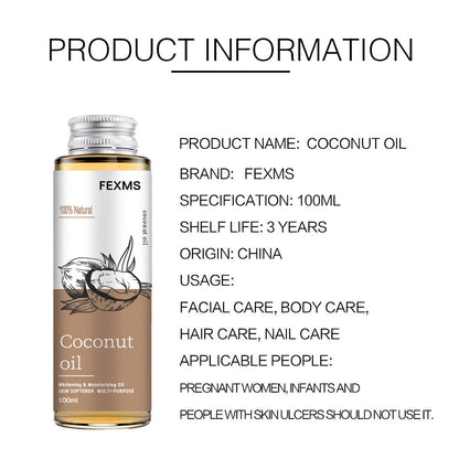Coconut Skin Care Massage Body Care Essential Oil - CHRISTDEST GLOBAL SERVICE