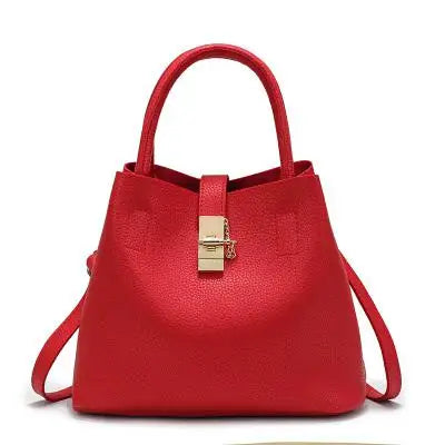 Vintage Women's Handbags Famous Fashion Brand Candy Shoulder Bags Ladies Totes Simple Trapeze Women Messenger Bag