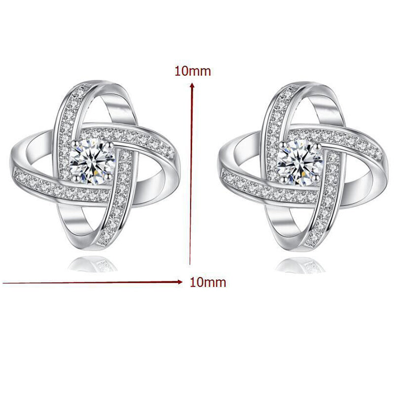 Eternal Star Necklace Earrings Jewelry Set - CHRISTDEST GLOBAL SERVICE