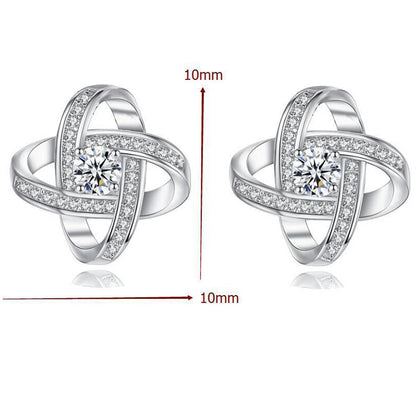 Eternal Star Necklace Earrings Jewelry Set - CHRISTDEST GLOBAL SERVICE