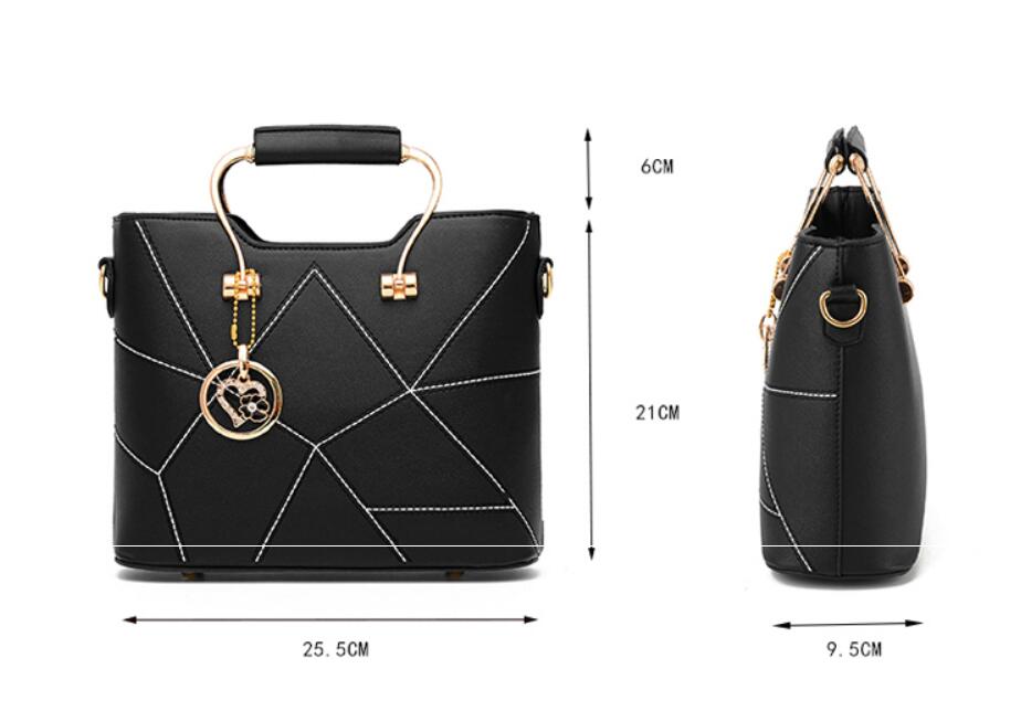 Messenger Bag  PU Leather Handbags Luxury Female Shoulder Bags