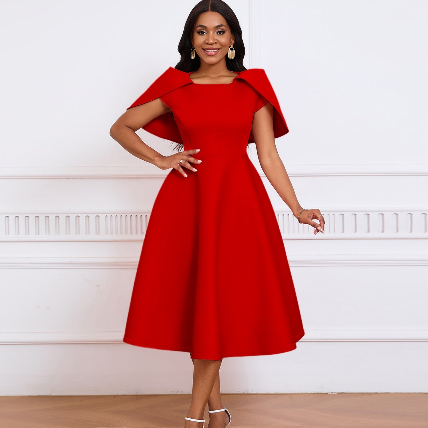 Fashion Banquet Party Swing Ladies Dress - CHRISTDEST GLOBAL SERVICE