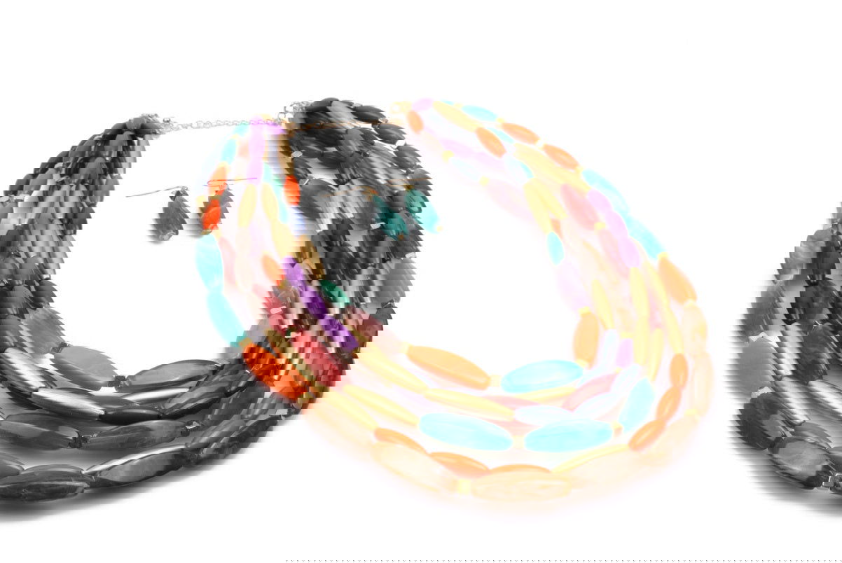 Fashion Color Beads Multi-layer Jewelry Set - CHRISTDEST GLOBAL SERVICE