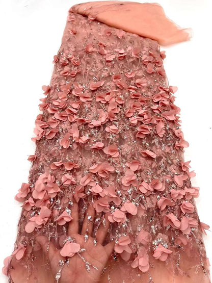 Fashion Embroidery Fabric Solid Lace Lace Gauze - CHRISTDEST GLOBAL SERVICE