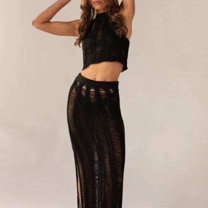 Fashion Hollowed-out Women's Clothing Personalized Set - CHRISTDEST GLOBAL SERVICE