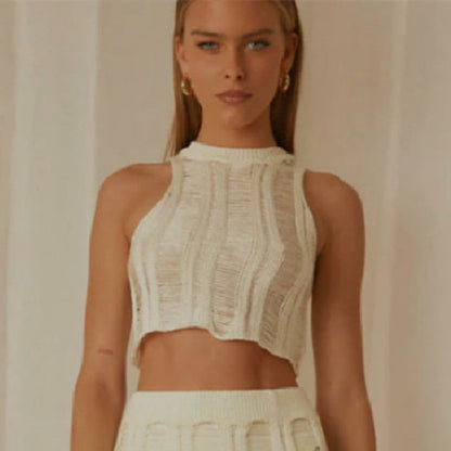Fashion Hollowed-out Women's Clothing Personalized Set - CHRISTDEST GLOBAL SERVICE
