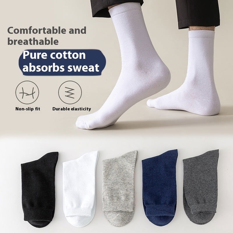 Fashion Men's Mid-calf Casual Sports Stockings - CHRISTDEST GLOBAL SERVICE