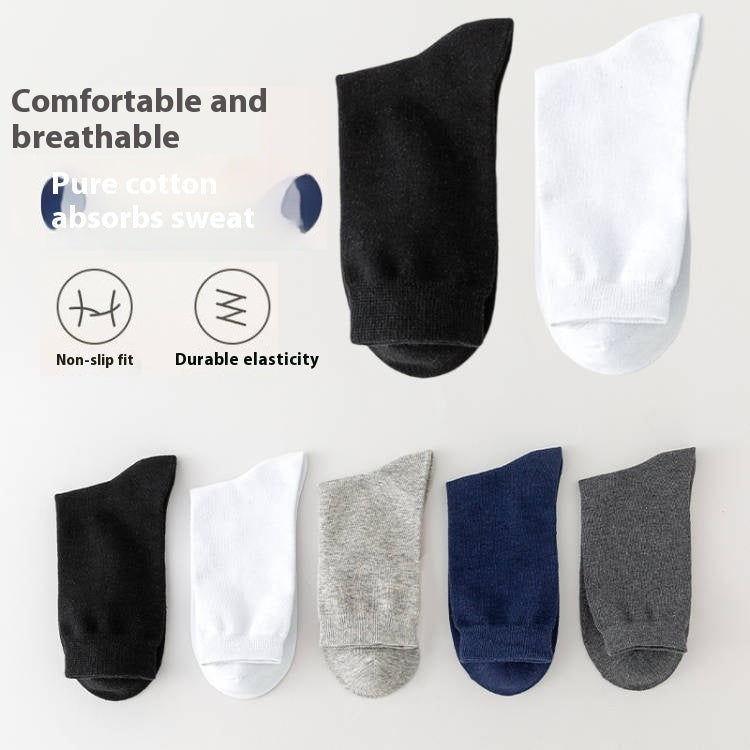 Fashion Men's Mid-calf Casual Sports Stockings - CHRISTDEST GLOBAL SERVICE