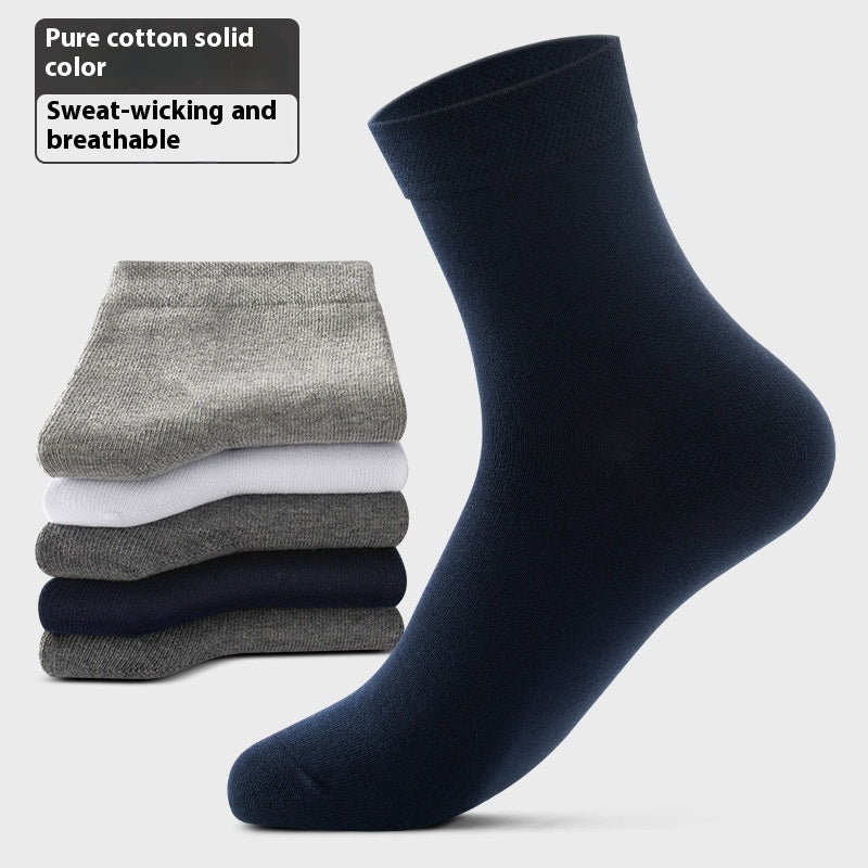Fashion Men's Mid-calf Casual Sports Stockings - CHRISTDEST GLOBAL SERVICE