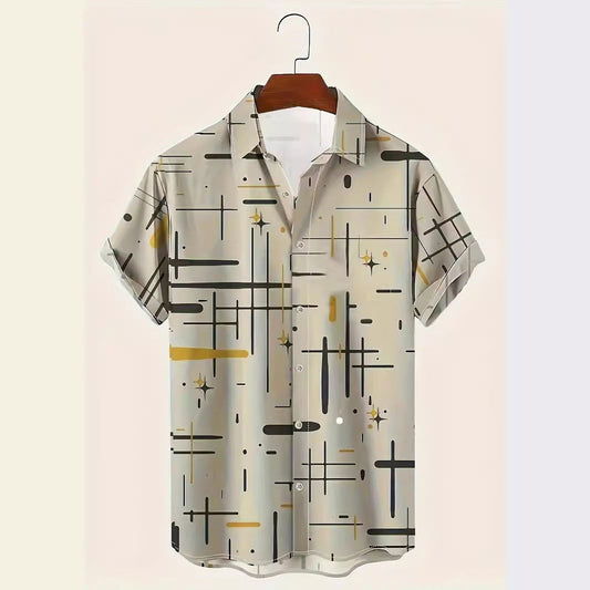 Fashion Printed Shirt Summer Menswear Printing - CHRISTDEST GLOBAL SERVICE
