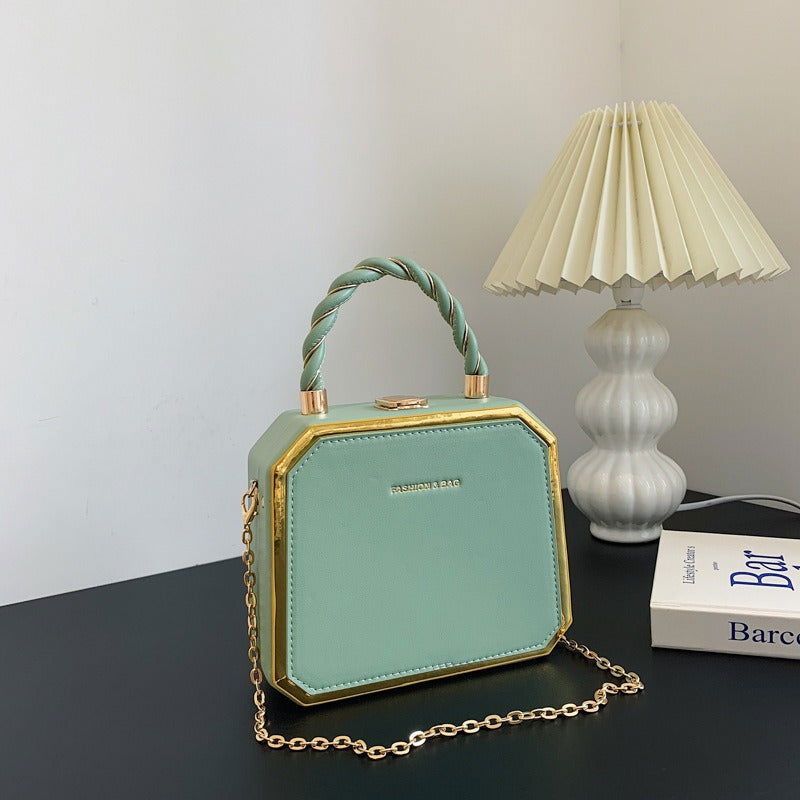Fashionable small square bag stylish simple and exquisite chain crossbody bag - CHRISTDEST GLOBAL SERVICE