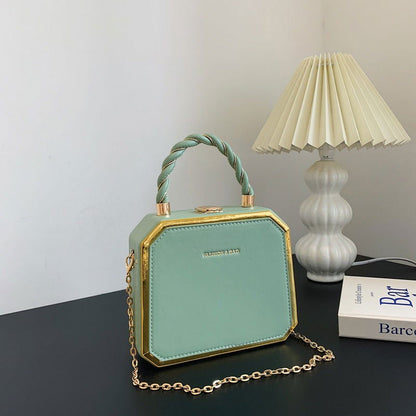 Fashionable small square bag stylish simple and exquisite chain crossbody bag - CHRISTDEST GLOBAL SERVICE