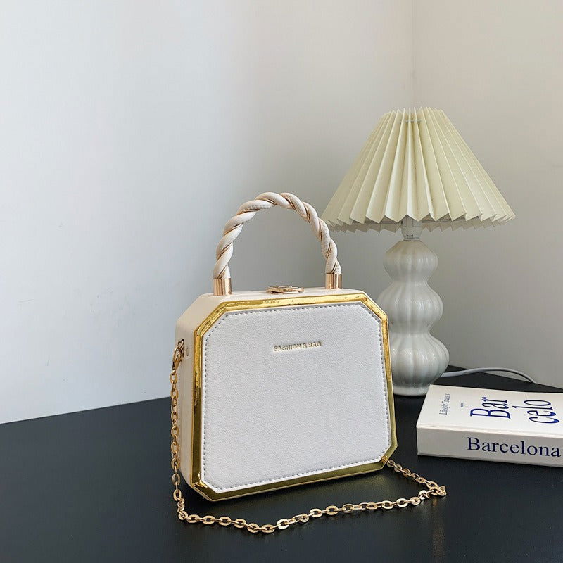 Fashionable small square bag stylish simple and exquisite chain crossbody bag - CHRISTDEST GLOBAL SERVICE