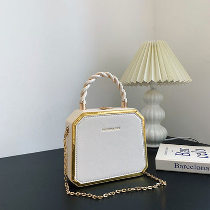 Fashionable small square bag stylish simple and exquisite chain crossbody bag - CHRISTDEST GLOBAL SERVICE