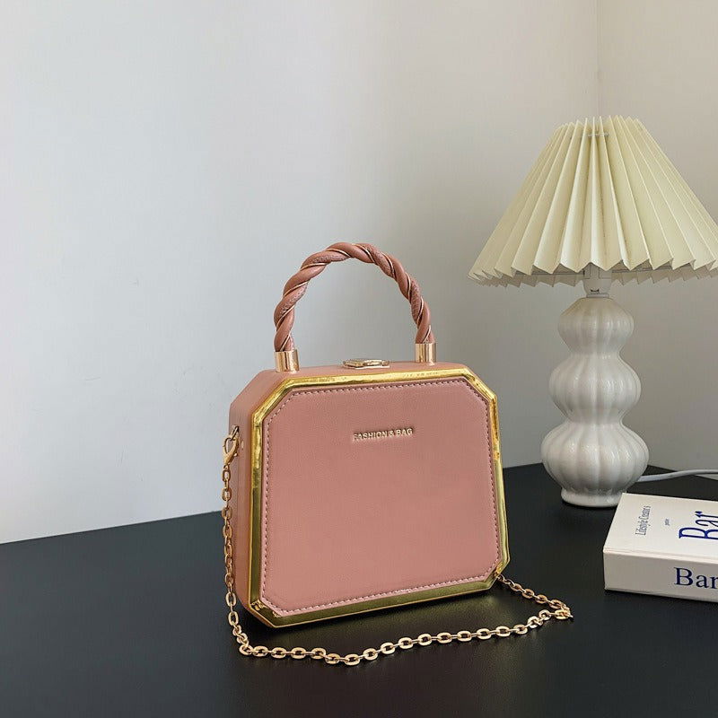 Fashionable small square bag stylish simple and exquisite chain crossbody bag - CHRISTDEST GLOBAL SERVICE