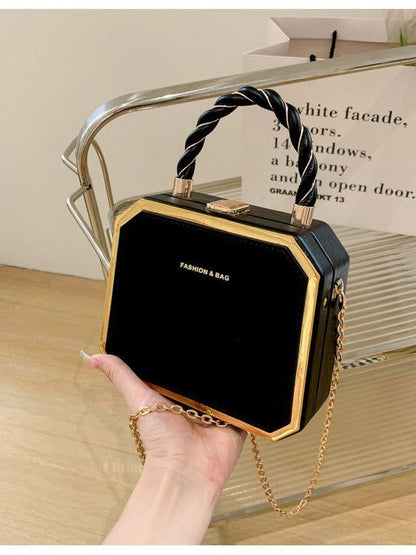 Fashionable small square bag stylish simple and exquisite chain crossbody bag - CHRISTDEST GLOBAL SERVICE