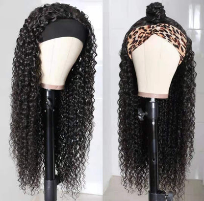 Fluffy Headband Velcro African Curly Hair - CHRISTDEST GLOBAL SERVICE