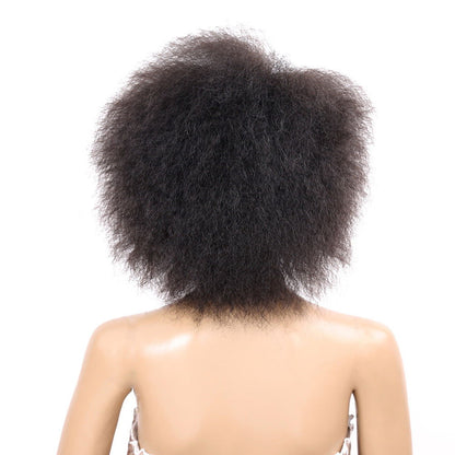 Fluffy curly hair wig - CHRISTDEST GLOBAL SERVICE