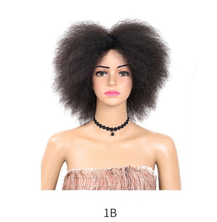 Fluffy curly hair wig - CHRISTDEST GLOBAL SERVICE
