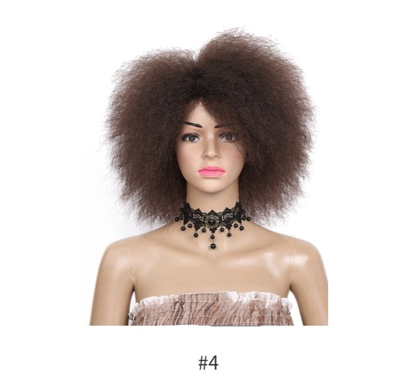 Fluffy curly hair wig - CHRISTDEST GLOBAL SERVICE
