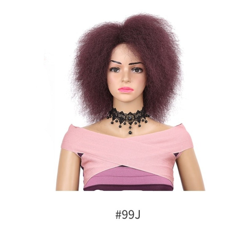 Fluffy curly hair wig - CHRISTDEST GLOBAL SERVICE