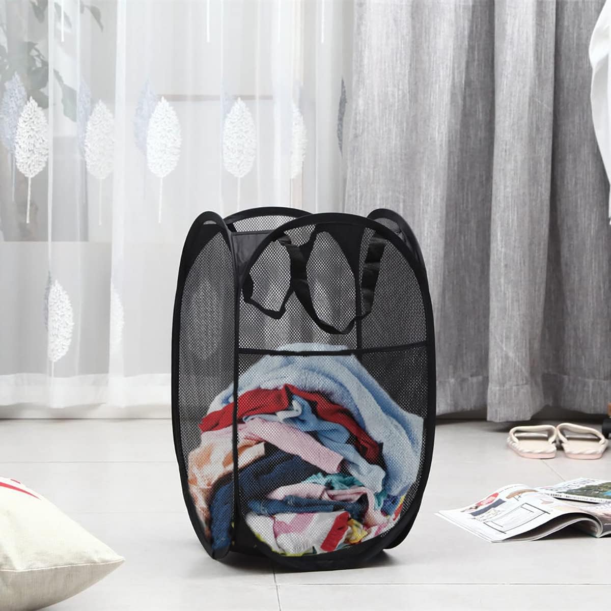 Folding Laundry Basket Organizer For Dirty Clothes Bathroom Clothes - CHRISTDEST GLOBAL SERVICE
