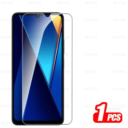 For Xiaomi Poco C65 Glass 1-4Pcs Tempered Glass Pocco Pofo Poxo Little C 65 65C PocoC65 4G 2023 6.74inch Screen Protector Cover - CHRISTDEST GLOBAL SERVICE