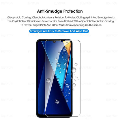 For Xiaomi Poco C65 Glass 1-4Pcs Tempered Glass Pocco Pofo Poxo Little C 65 65C PocoC65 4G 2023 6.74inch Screen Protector Cover - CHRISTDEST GLOBAL SERVICE
