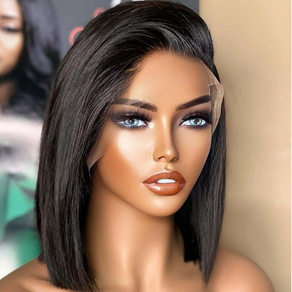 Front Lace Short Wave Head Wig - CHRISTDEST GLOBAL SERVICE