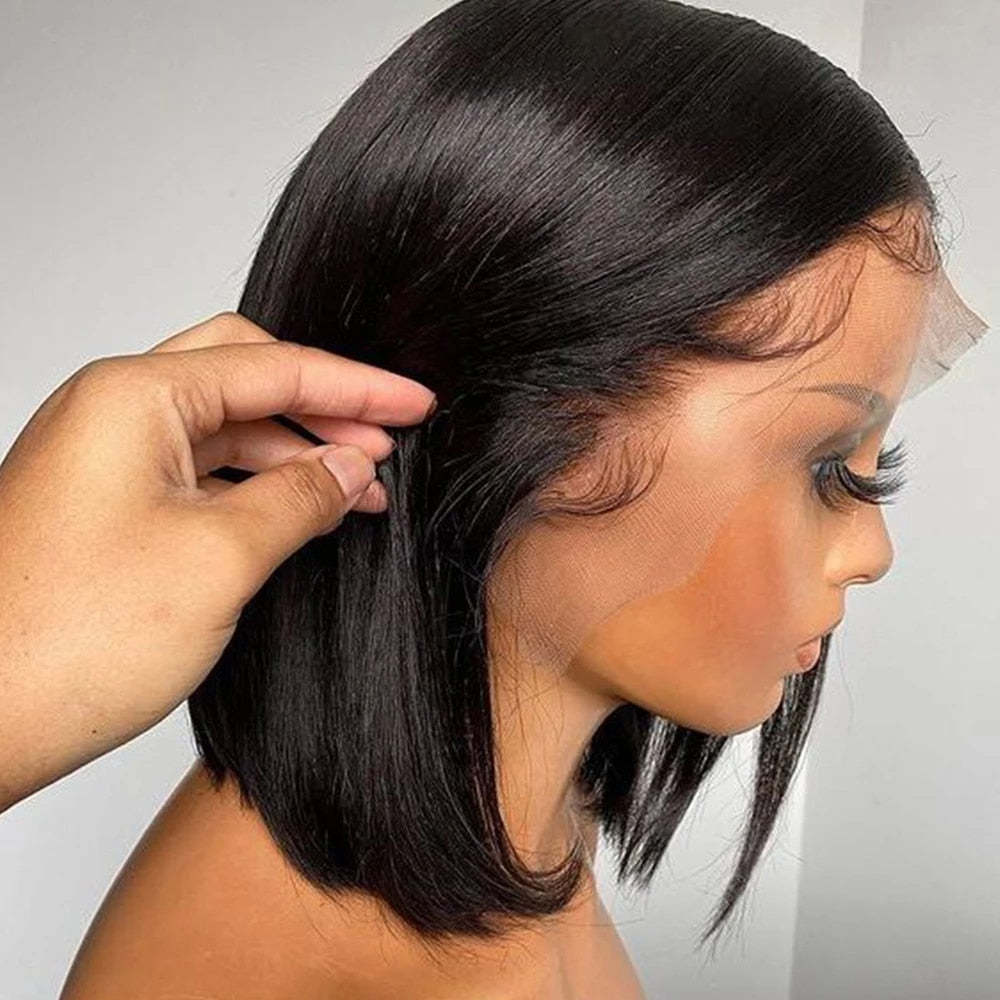 Front Lace Short Wave Head Wig - CHRISTDEST GLOBAL SERVICE