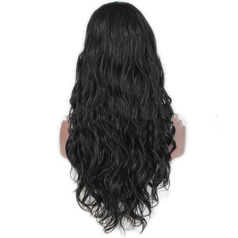Front lace synthetic long curly hair - CHRISTDEST GLOBAL SERVICE