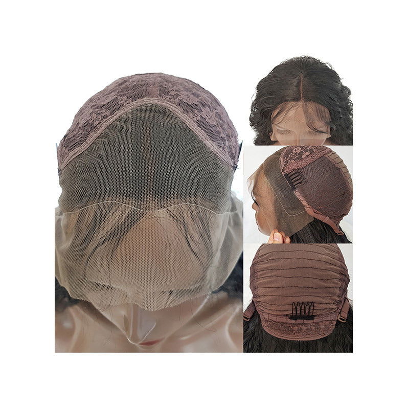 Front lace synthetic long curly hair - CHRISTDEST GLOBAL SERVICE