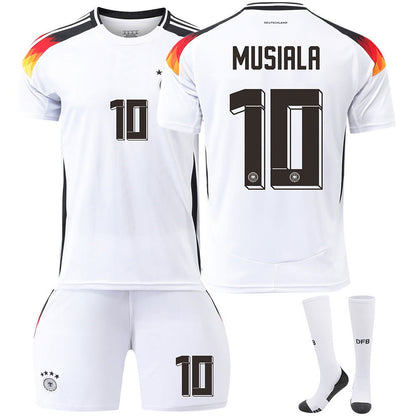 Germany home No. 13 Muller European Cup jersey 7 Havertz 8 Kroos football uniform men's suit - CHRISTDEST GLOBAL SERVICE
