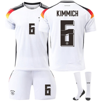 Germany home No. 13 Muller European Cup jersey 7 Havertz 8 Kroos football uniform men's suit - CHRISTDEST GLOBAL SERVICE