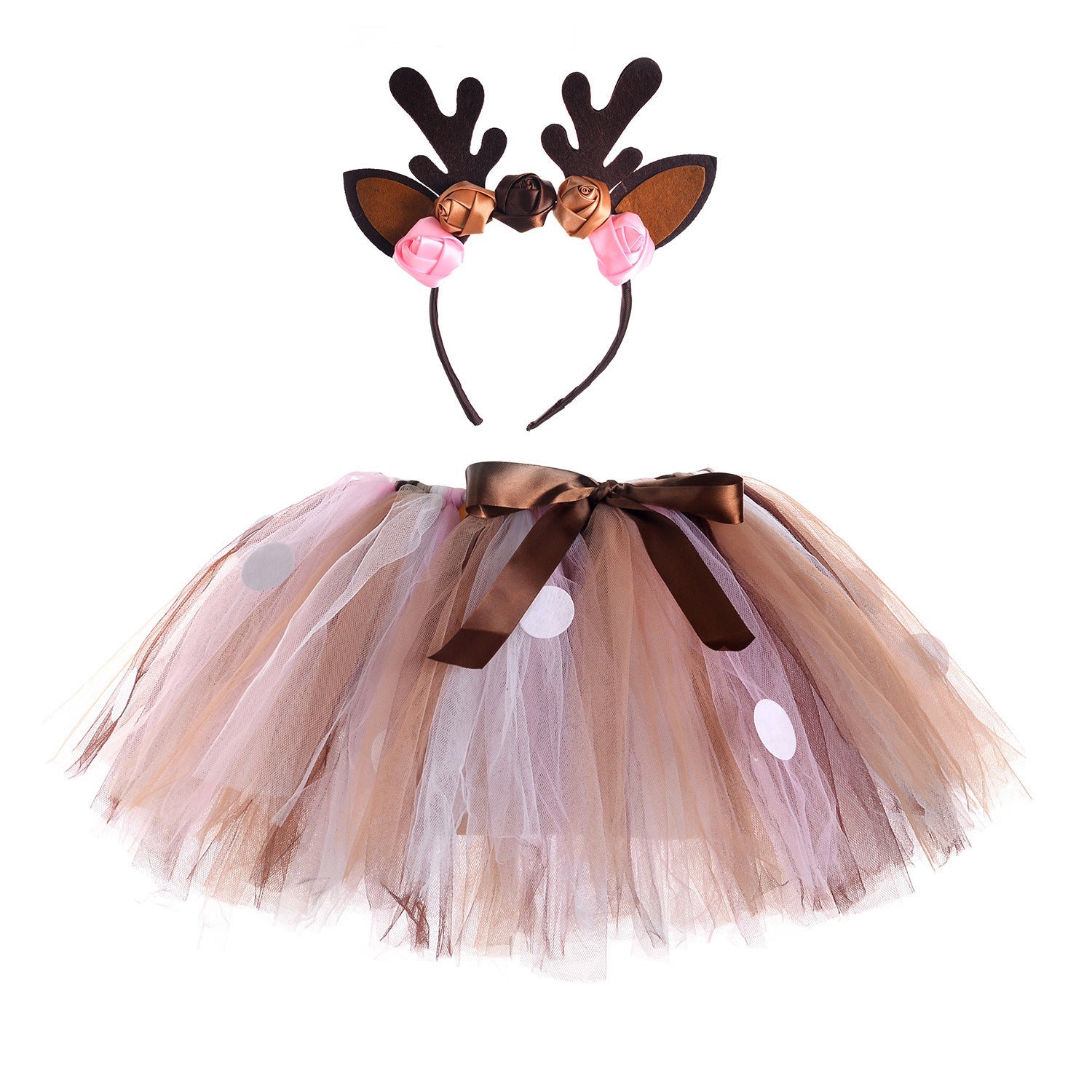 Girl Deer Bubble Skirt - CHRISTDEST GLOBAL SERVICE