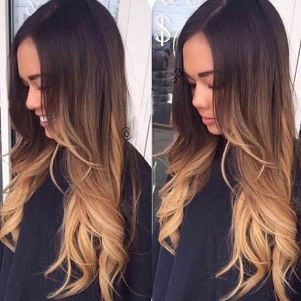 Golden fake wig with big wavy hairstyle - CHRISTDEST GLOBAL SERVICE