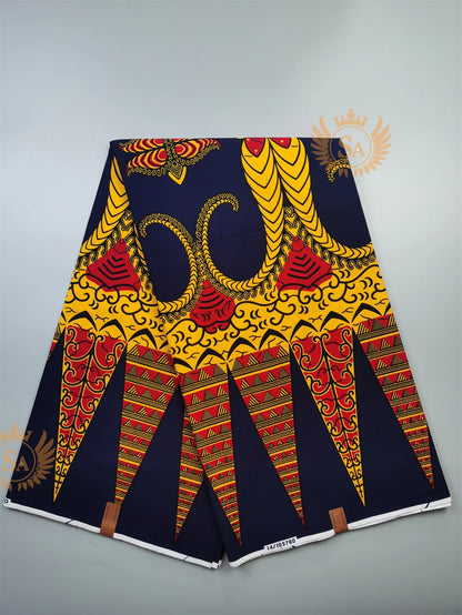 Veritable Wax Guaranteed Real wax print fabric dutch hollandais pagne africa Dress 100% Cotton n11 - CHRISTDEST GLOBAL SERVICE