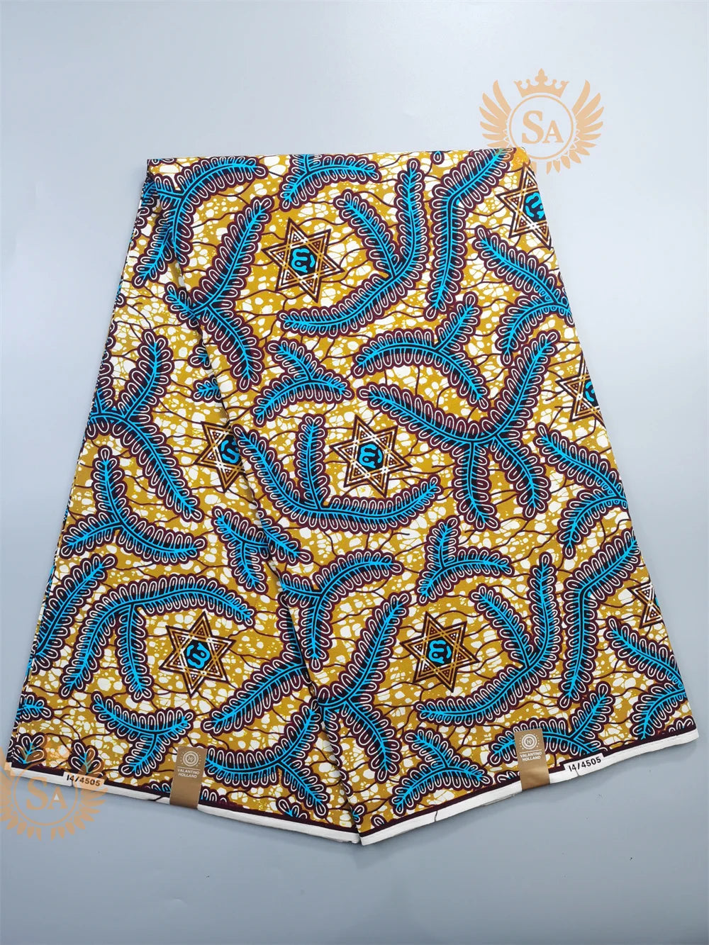 Veritable Wax Guaranteed Real wax print fabric dutch hollandais pagne africa Dress 100% Cotton n11 - CHRISTDEST GLOBAL SERVICE