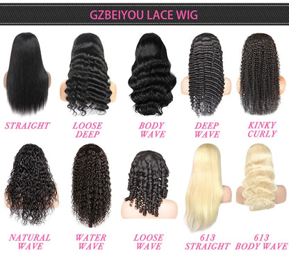 13x6 Raw Indian Hair HD Lace Frontal Wigs ,Raw Vietnamese Hair Glueless Full Lace Front,Natural Pre Plucked 13x4 Brazilian Wigs