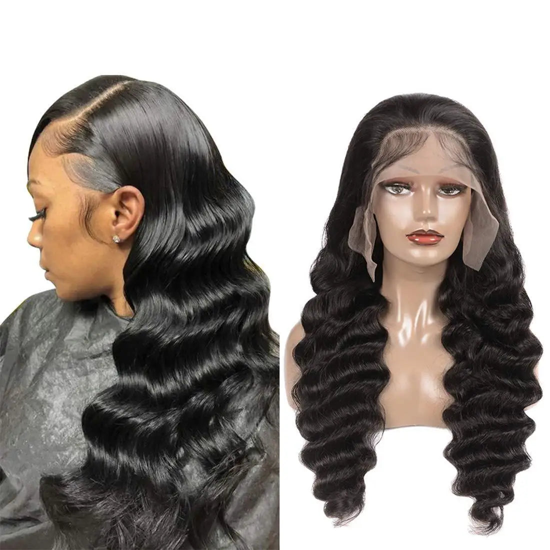 13x6 Raw Indian Hair HD Lace Frontal Wigs ,Raw Vietnamese Hair Glueless Full Lace Front,Natural Pre Plucked 13x4 Brazilian Wigs