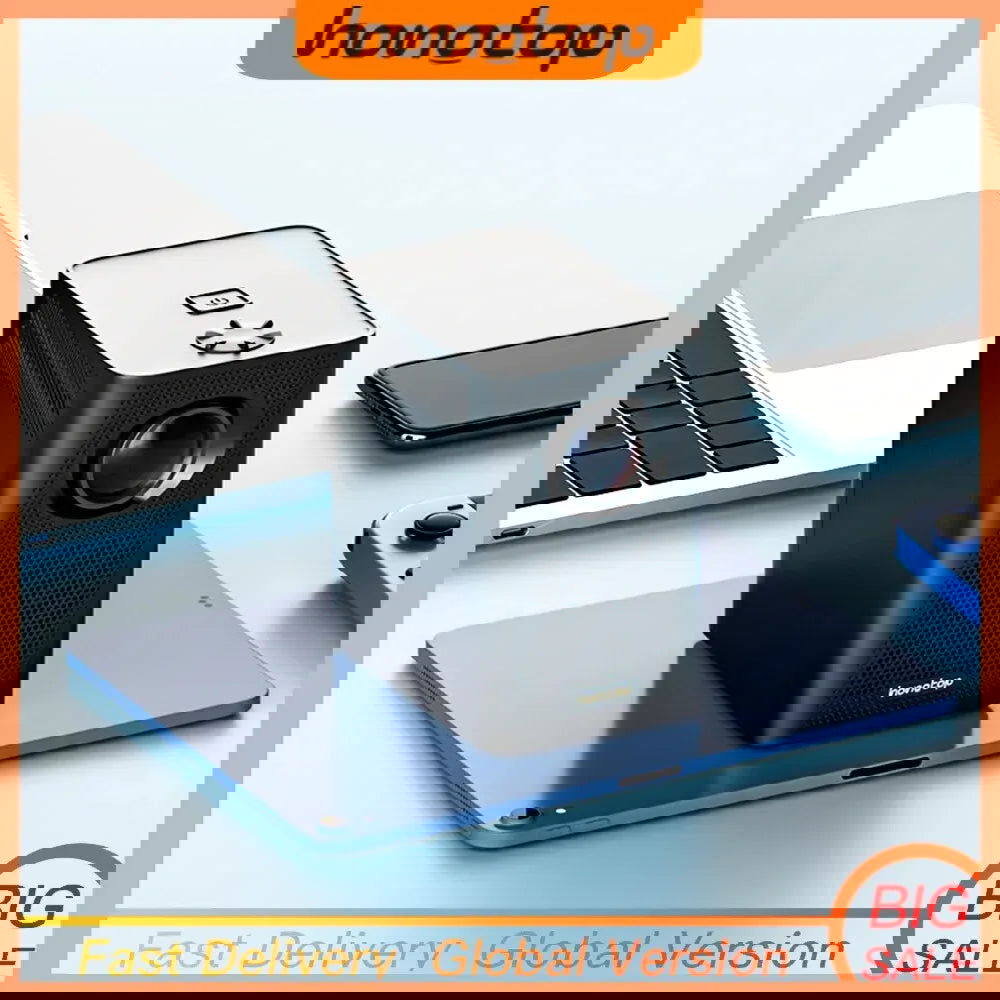 HONGTOP S30MAX Android Wifi 4k Smart Portable Projector with WiFi and Bluetooth Pocket Outdoor 4K 9500L Android 10.0 Projector - CHRISTDEST GLOBAL SERVICE