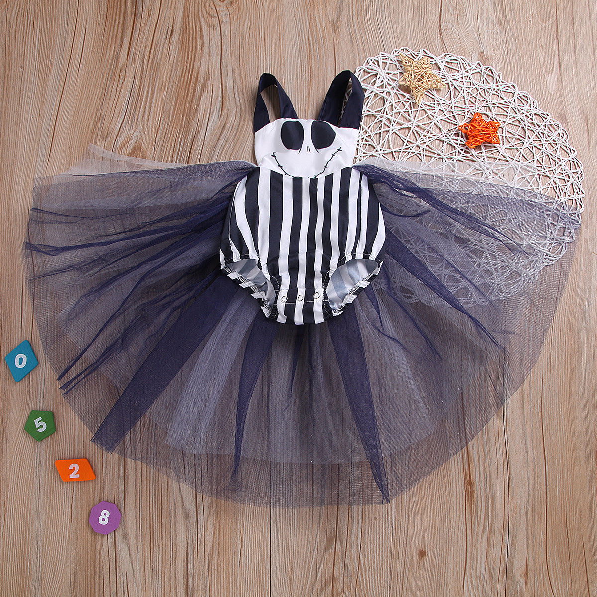 Halloween net red net yarn children's skirt - CHRISTDEST GLOBAL SERVICE
