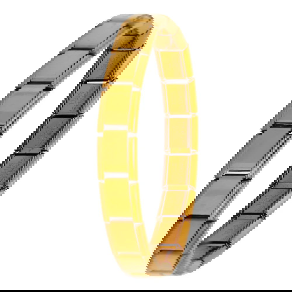 Hapiship New Women's Jewelry 9mm Width Itanlian Elastic Charm Bracelet Fashion Stainless Steel Bangle ST- - CHRISTDEST GLOBAL SERVICE