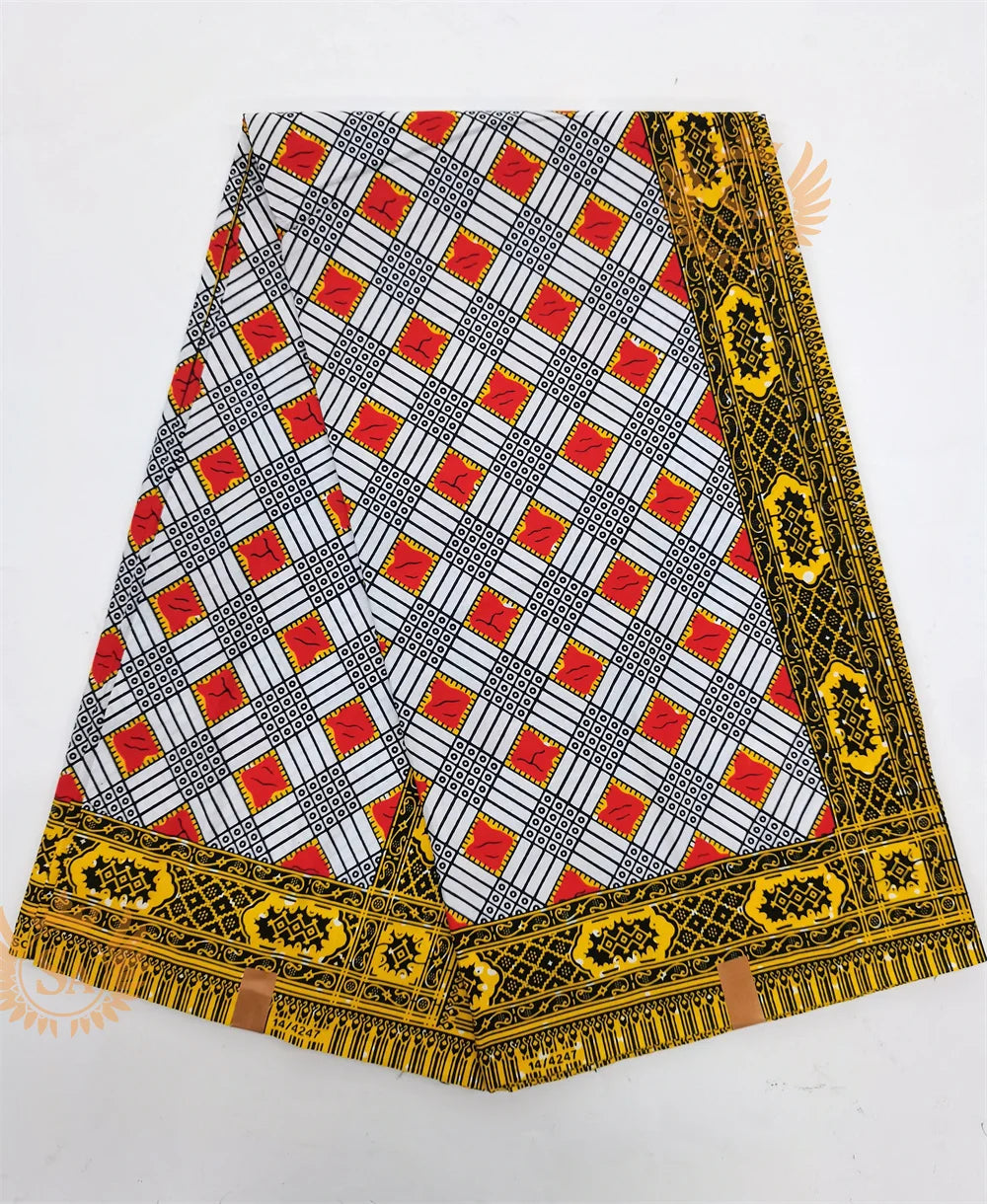 Veritable Wax Guaranteed Real wax print fabric dutch hollandais pagne africa Dress 100% Cotton n11 - CHRISTDEST GLOBAL SERVICE